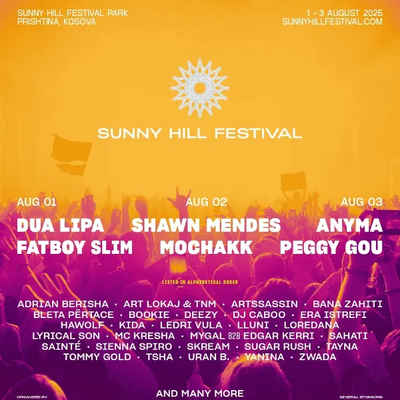 Sunny Hill Festival, Prishtina 2025 (2025)