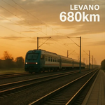 Levano - 680km