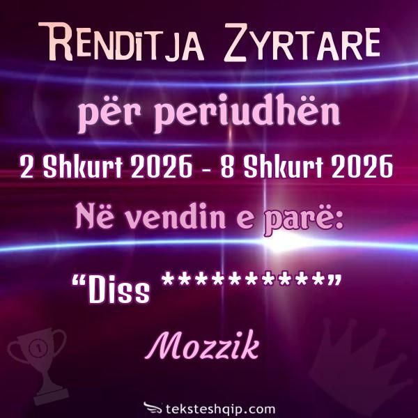 Top 100 2 Shkurt 2026 - 8 Shkurt 2026