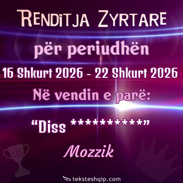 Top 100 16 Shkurt 2026 - 22 Shkurt 2026