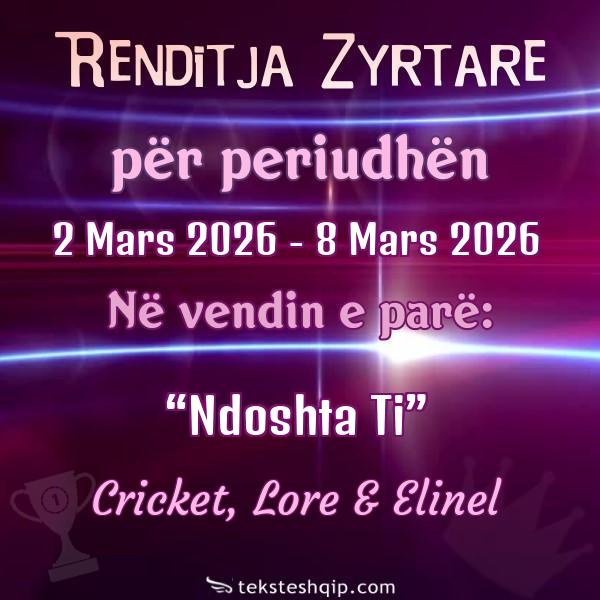 Top 100 2 Mars 2026 - 8 Mars 2026