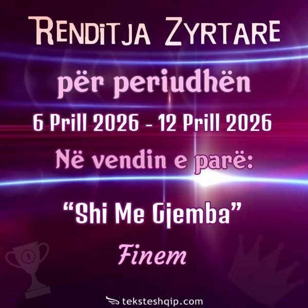 Top 100 6 Prill 2026 - 12 Prill 2026