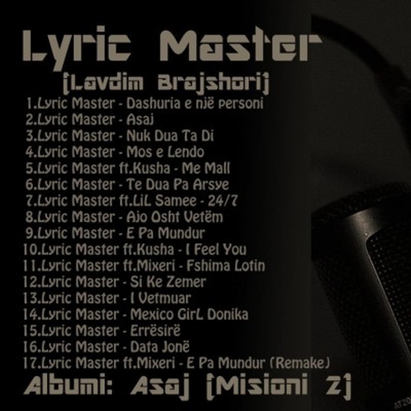 Lyric Master - Asaj (2013)