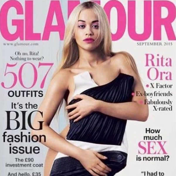 Rita Ora Në Ballinën E “Glamour”, Pozon Nudo